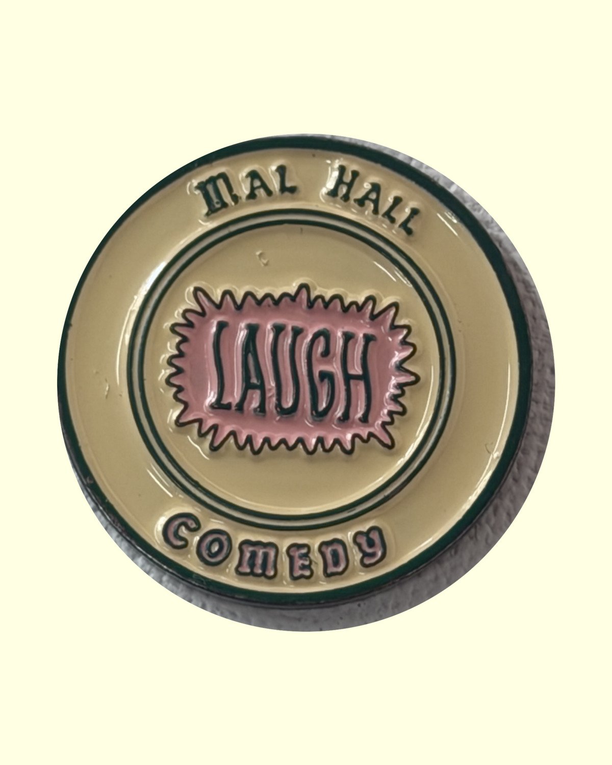 The Herald Coin golf ball marker